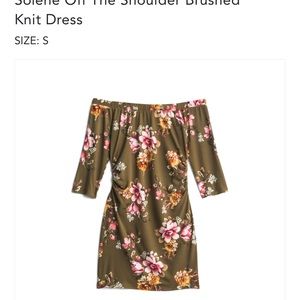 French Grey. Off the shoulder. Stitch fix